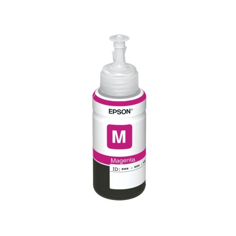 Epson Ink Bottle 70ML T6643 (Magenta) | Compatible Printer Models: Epson L130 / L1300 / L220 / L550 / L355 / L110/ L210 / L300 / L 360 / L350 / L 380 / L100 / L 200 / L565 / L555 / L405