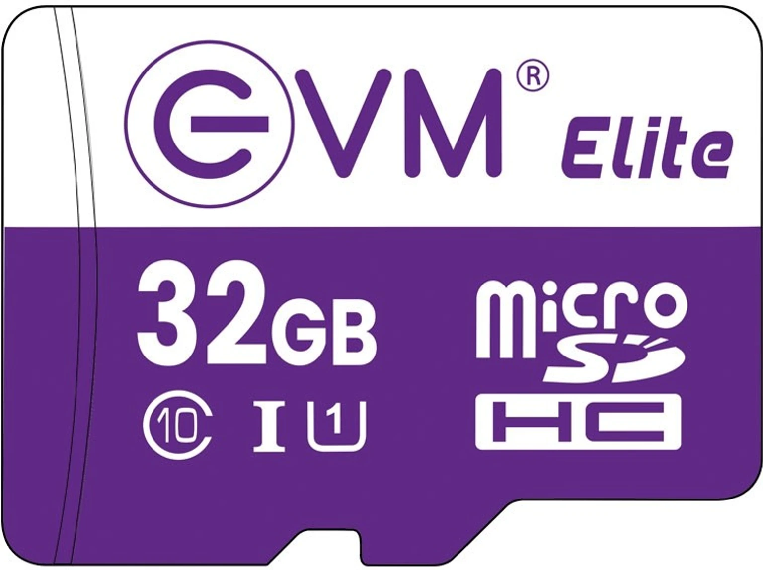 Card MicroSD EVM 32GB U1 Elite HC Class10 EETF/32GU1 | Durable Design, Card Capacity of Non Secure & Secure Area, Support SD SPI Mode