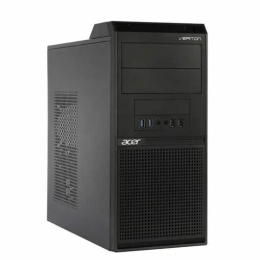 Desktop Acer Veriton M200 H610 (UD.30KSI.0ZD) | 12th Gen Intel Core i3-12100, 8GB DDR4 RAM, 512GB SSD, eShell, Windows 11 Home + MSO, HDMI, Type-C, Intel UHD, USB Keyboard & Mouse, No Monitor, Black