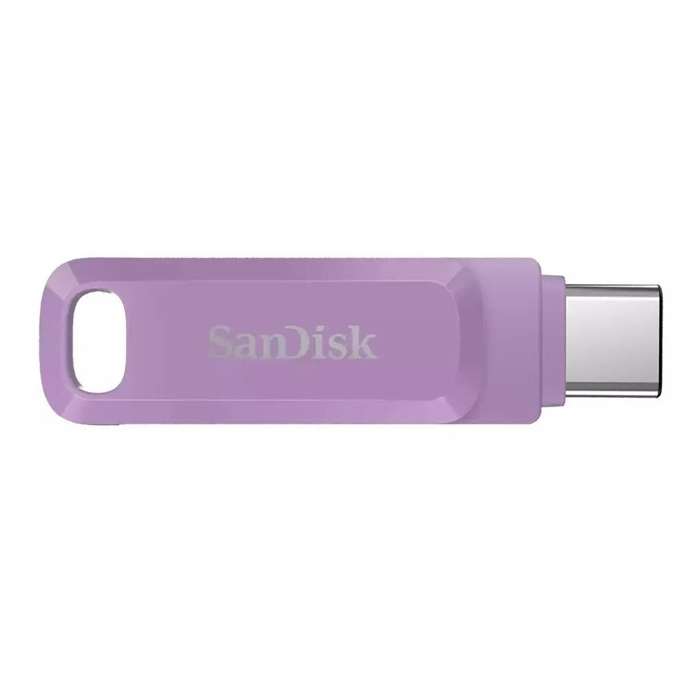 Pendrive SanDisk 2-in-1 Ultra Dual Drive Go Type-C 128GB SDDDC3-128G-I46LPD | OTG, Upto 400MB/s Read Speed, Lavender