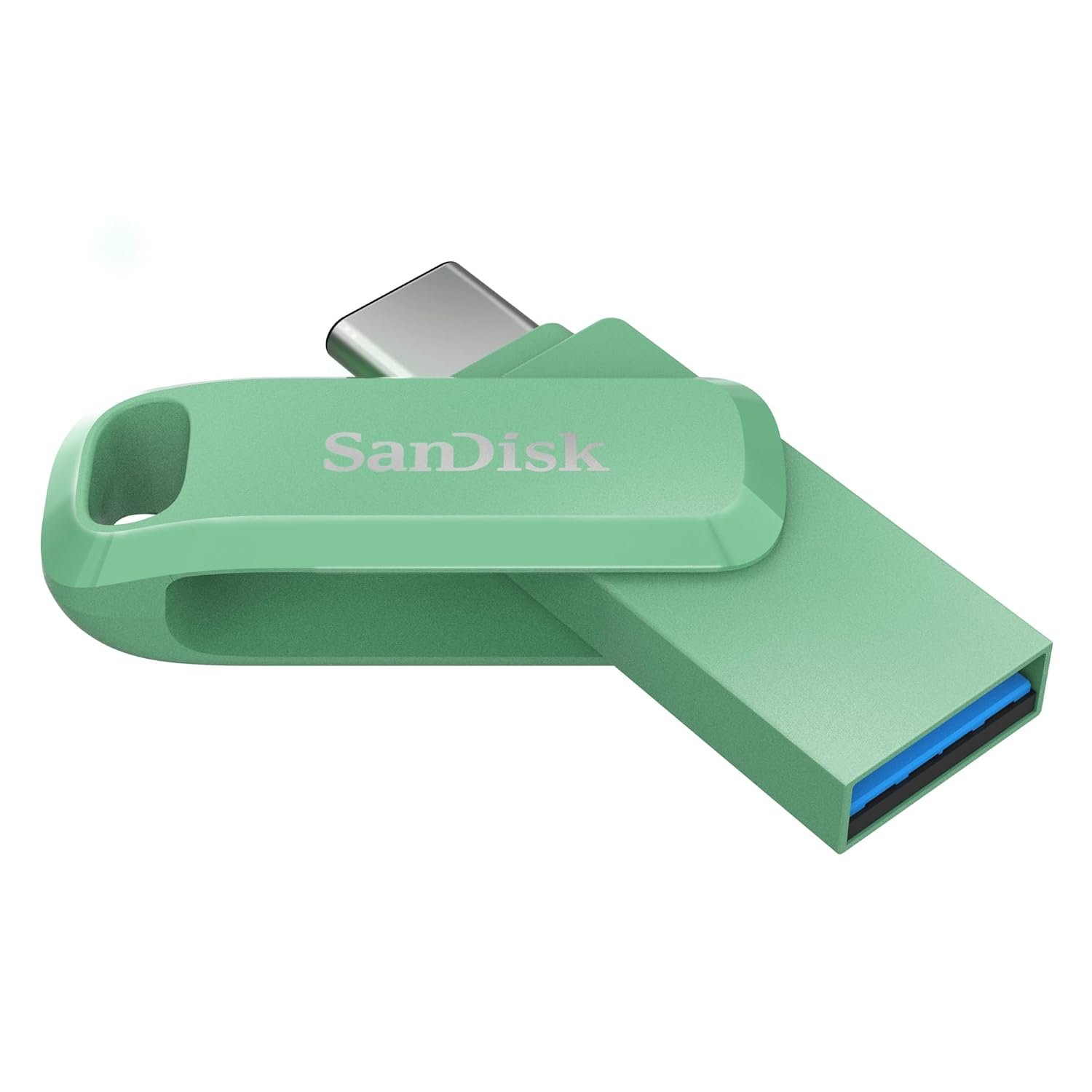 Pendrive SanDisk 2-in-1 Ultra Dual Drive Go Type-C 512GB SDDDC3-512G- I46GPD | OTG, Upto 400MB/s Read Speed, Absinthe Green