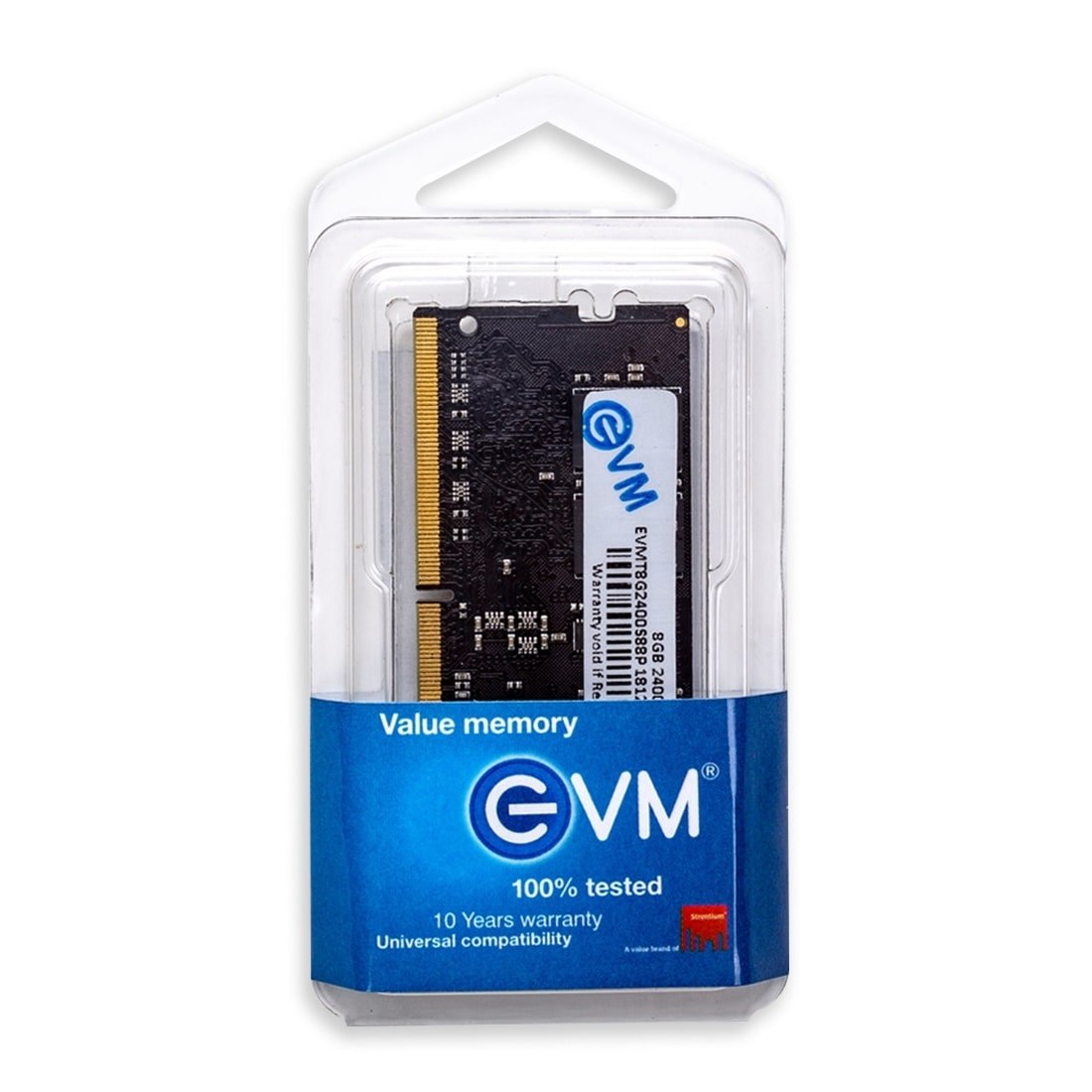 Ram EVM 8GB DDR4 2400MHZ SODIMM EVMT8G2400S88P | Laptop RAM, Update Your Laptop's Performance