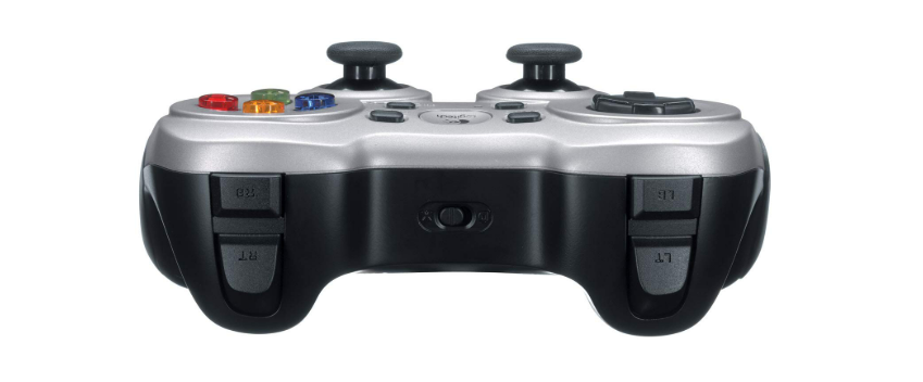 Gamepad Logitech Wireless F710 | 2.4 GHz with USB Nano-Receiver, Controller Dual Vibration Feedback, 4 Switch D-Pad, PC / Steam / Windows / AndroidTV