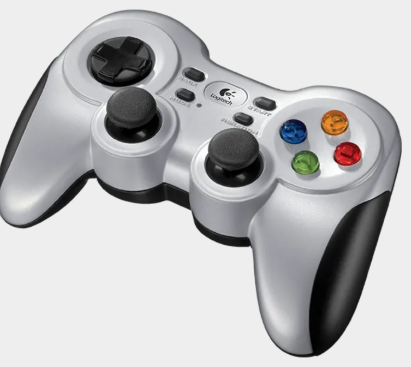 Gamepad Logitech Wireless F710 | 2.4 GHz with USB Nano-Receiver, Controller Dual Vibration Feedback, 4 Switch D-Pad, PC / Steam / Windows / AndroidTV