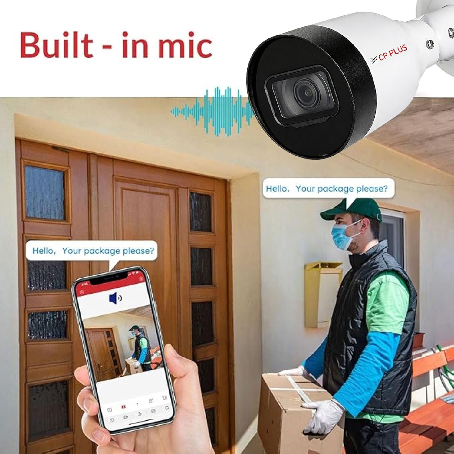 Security Camera CP Plus CP-UNC-TA41L3C-D-Q