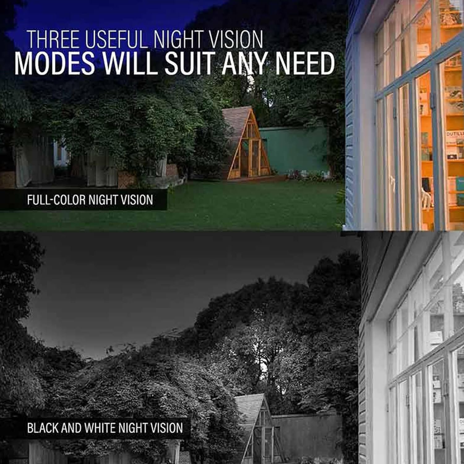 Security Camera CP Plus CP-URC-TC24PL3C-L-V2 | 2.4MP Illumax Dual Light Day/ Night Vision, In Warm Light (Color) & IR (B & W) Bullet Camera, IR Range of 30Mtr, 3.6mm Fixed Lens, Built-in Mic, White