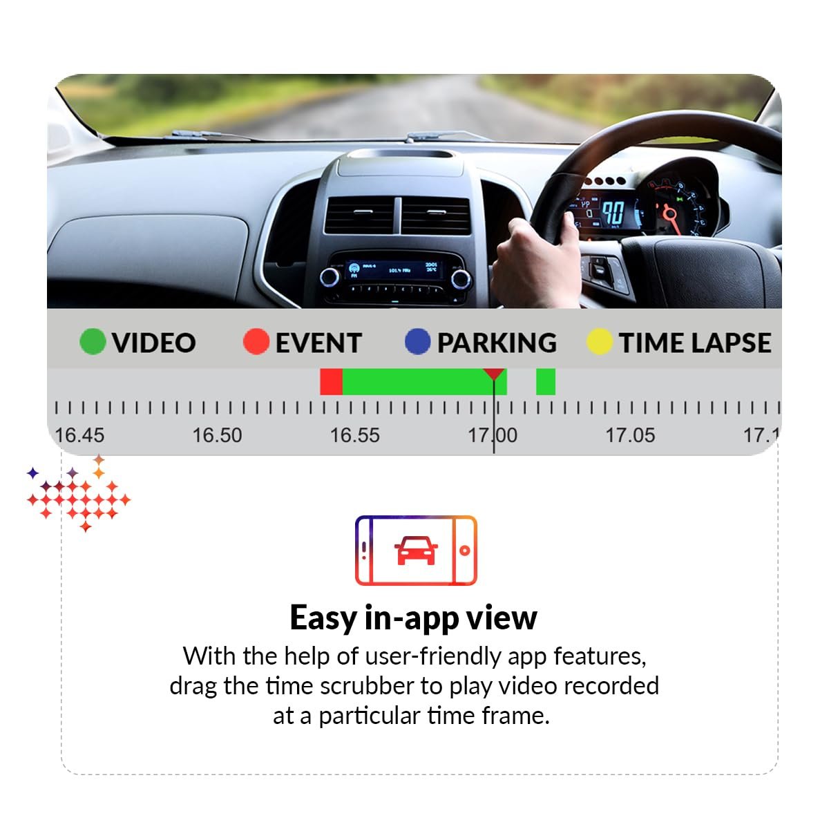 Dash Camera CP Plus CP-AD-H2B-W