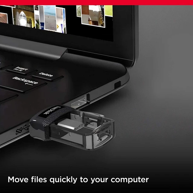 Pendrive Sandisk 32gb Dual Drive SDDD3-032G-I35