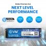 Harddisk EVM EVMNV/256GB Internal 256GB M.2 NVMe PCIe (2280) SSD PCIe Gen 3x4 Internal SSD | Up to 2000MB/s Read 1500MB/s Write | High Speed Storage for Laptop Desktop Gaming