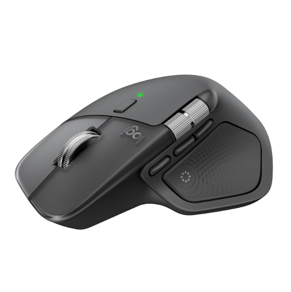 Mouse Logitech Wireless MX Master 3 | Ultrafast Scrolling, Use On Any Surface, Ergonomic, 4000 Dpi, Customisation, USB-C, Bluetooth/USB, Apple Mac iPad OS Microsoft PC Windows Linux, Dark Grey