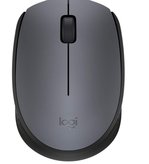 Mouse Logitech M171 Wireless | 2.4 GHz with USB Nano Receiver, Optical Tracking, Ambidextrous, PC / Mac / Laptop, Grey
