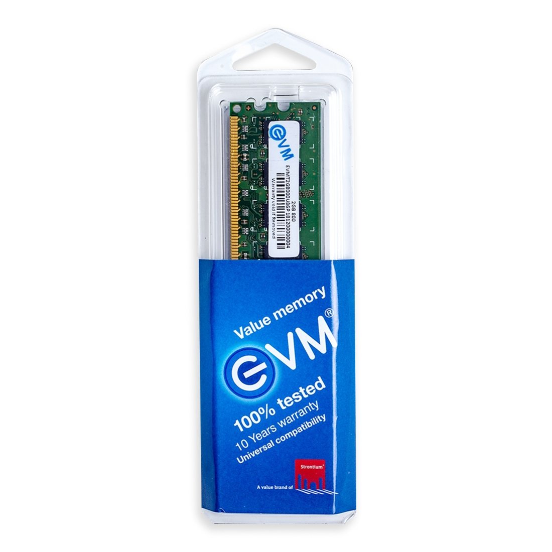 Ram EVM 2GB DDR2 800MHz Desktop EVMT2G8000U86P
