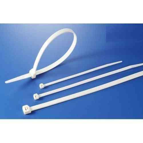 Cable Tie AirFit Nylon AF-2020 Plastic Natural / white, Size: 200 x 3.6 (8") (Pack of 100pcs)