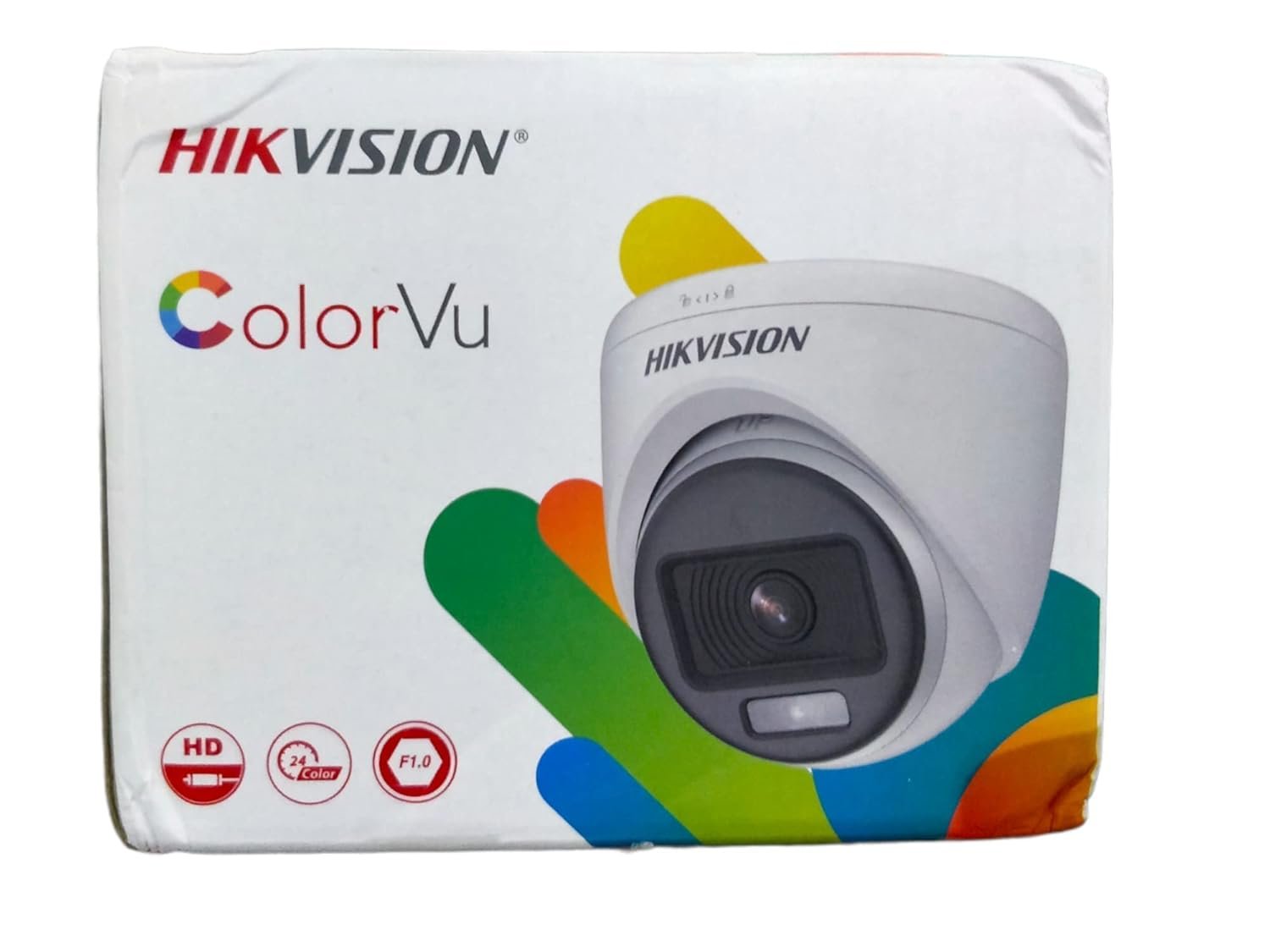 Security camera Hikvision DS-2CE70DF0T-PFS | 2MP ColorVu Audio Indoor Fixed Turret Camera, High Quality Imaging, 3D DNR Technology