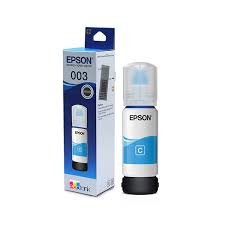 Epson Ink Cart 003 C13T00V298 Cyan | Compatible Printer Models: Epson L3250/ L3260/ L5290/ L3210/ L3256/ L3150/ L3215/ L3216/ L5190/ L3200/ L3251/ L3252/ L3110/ L3151/ L3152/ L3156/ L3116/ L3115/ L3101/ L3100/ L3255/ L3211/ L3212/ L1110/ L1250