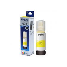 Epson Ink Cart 003 C13T00V498 (Yellow) | Compatible Printer Models: Epson L3250/ L3260/ L5290/ L3210/ L3256/ L3150/ L3215/ L3216/ L5190/ L3200/ L3251/ L3252/ L3110/ L3151/ L3152/ L3156/ L3116/ L3115/ L3101/ L3100/ L3255/ L3211/ L3212/ L1110/ L1250