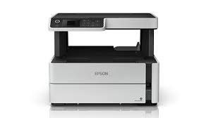 Printer Epson EcoTank Monochrome M2140 All in One Duplex Ink Tank | PRINTS LIKE MONO LASERS, BUT CHEAPER | Printer Color: White