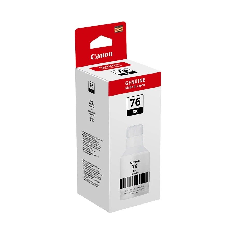 Ink Bottle Canon GI-76 Black | Compatible With Canon GX1070/ GX2070/ GX3070/ GX4070/ GX5070/ GX6070/ GX6570/ GX7070