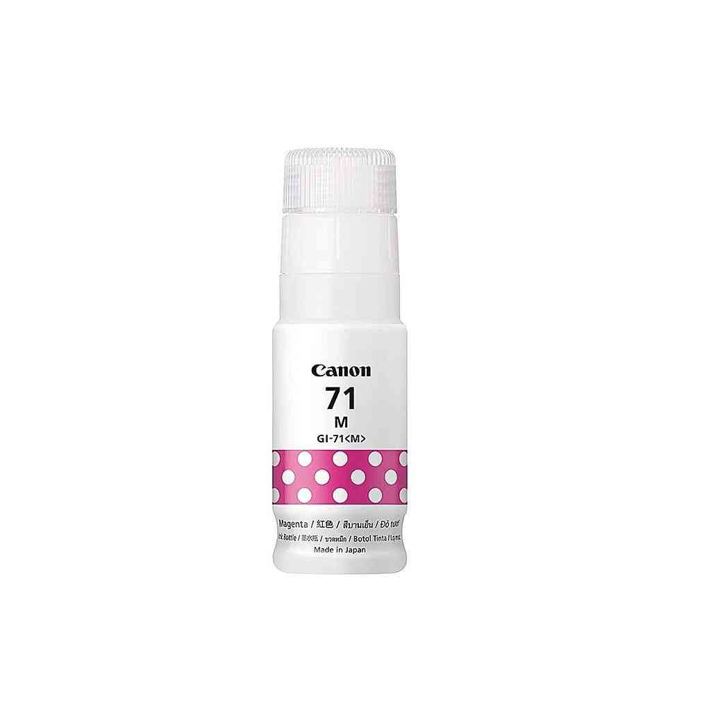 Ink Bottle Canon GI-71 Magenta | Compatible with Canon G1020 / G2020 / G2021 / G2060 / G3020 / G2021 / G3060 / G1737 / G2770 / G3770 / G4770 / G1730 / G2730 / G3730