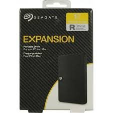 Harddisk Seagate Expansion 1TB External, USB 3.0 for Windows and Mac with 3 yr Data Recovery Services STKM1000400