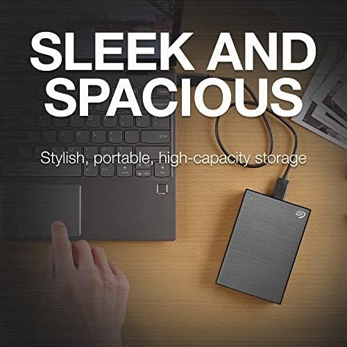 Hard Disk Drive Harddisk Seagate One Touch 1TB External HDD with Password Protection β Black, for Windows and Mac, with 3 yr Data Recovery Services, and 4 Months Adobe CC Photography (STKY1000400)