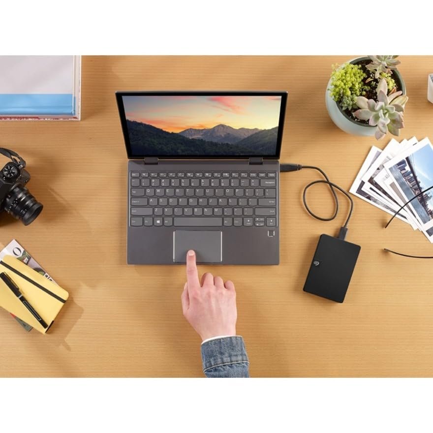 Hard Disk Drive Harddisk Seagate Expansion 4TB External, USB 3.0 for Windows and Mac with 3 yr Data Recovery Services STKM4000400